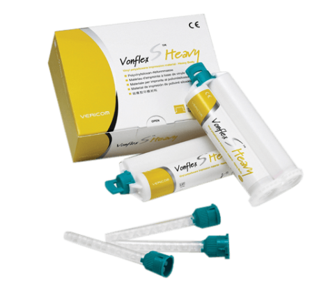 Vericom Vonflex Heavy Body Impression Material ,50mlX 12 Cartridge pack